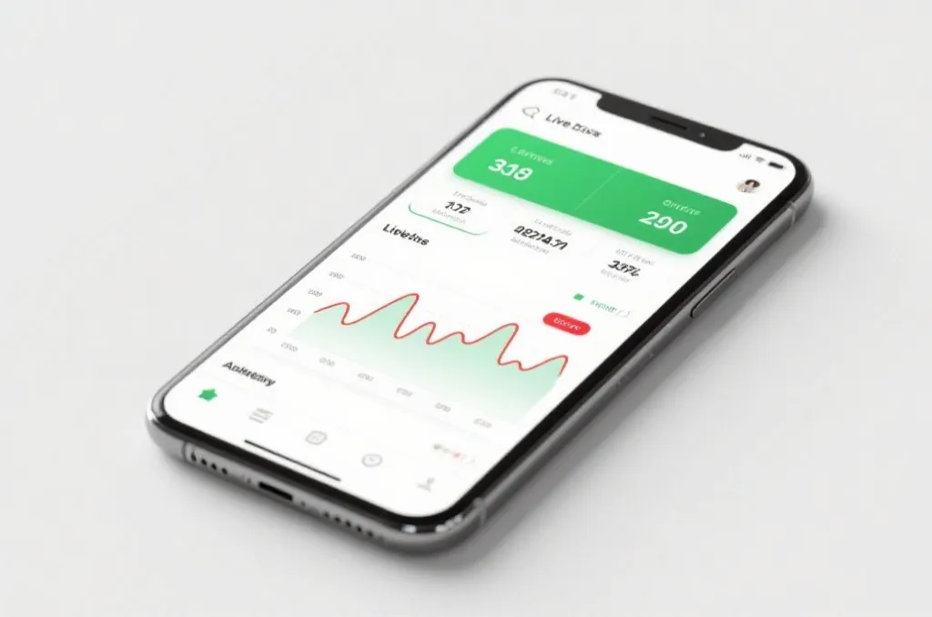 移动端滚球App实时数据走势界面
